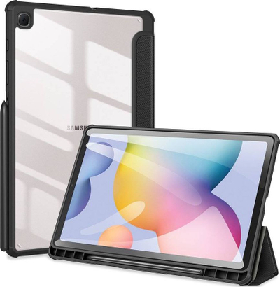Mbulesë tablet Dux Ducis Toby për Samsung Galaxy Tab S6 Lite, me mbajtëse stylus, e zezë