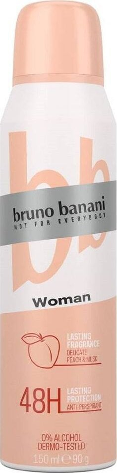 Deodorant spraj Bruno Banani Woman, 150 ml, për goca