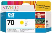 Ngjyrë për printer HP Ink No. 70 (C9454A), e verdhë