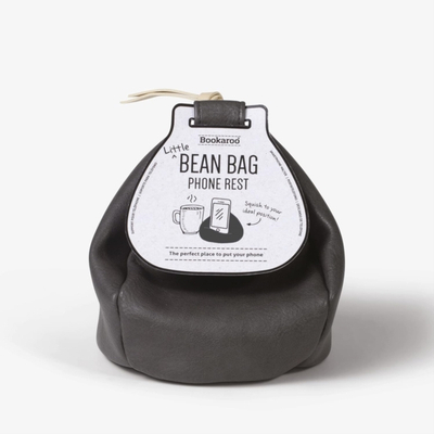 Bookaroo Little Bean Bag Phone Rest Charcoal