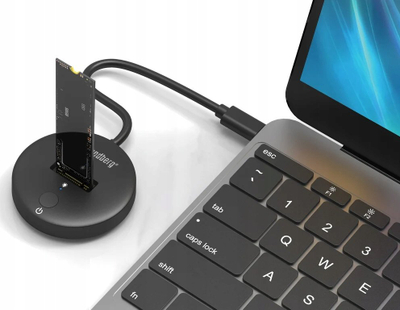 Dok USB Sandberg USB 3.2 për SSD M.2 NVMe, 10 Gbps, i zi
