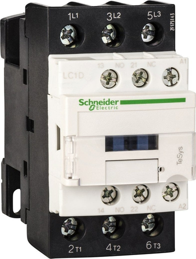 Kontaktor Schneider Electric TeSys D LC1D32P5, 32A, 3P 230V AC, 1NO 1NC