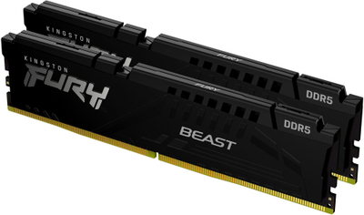 RAM Kingston FURY Beast, 16GB DDR5 5600MT/s, Kit 2x8GB, e zezë