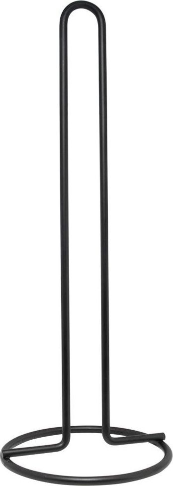 Mbajtës letre kuzhine metal, 33.5 cm, i zi