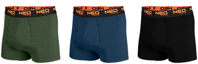 Bokserë për burra Neo Basic, set me 3 copa, pambuk, madhësia XXL