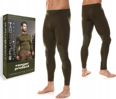 Pantallona termoaktive Brubeck LE12420 Ranger Protect, për meshkuj, madhësia XXL, khaki
