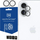 Mbrojtës lente 3mk Lens Pro Full Cover për Apple iPhone 16 16 Plus, xham i temperuar 9H, transparent