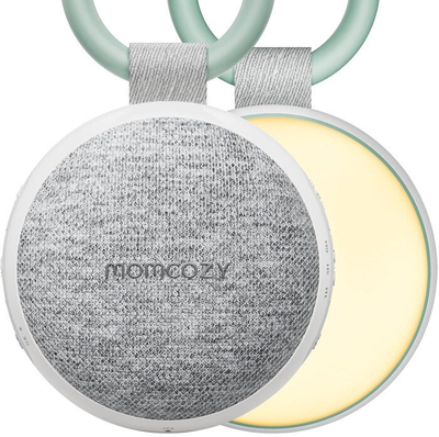 Aparat zhurme për gjumë Momcozy Sleep Therapy, 20 tinguj, dritë nate, gri