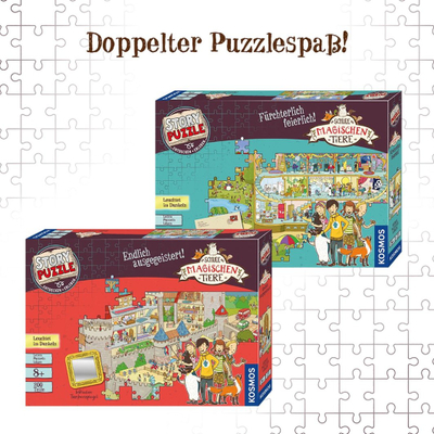 Puzzle Kosmos Story, The School of Magical Animals, 200 pjesë, 8+, shumëngjyrësh