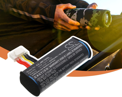 Bateri zëvendësuese JBL F7A Flip 7 Flip7G, 4500mAh, Li ion, e zezë