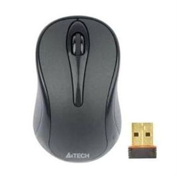 Maus A4Tech G3-280N, wireless, 2000 DPI, i hirtë