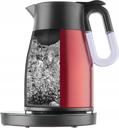 Ibrik електричен Catler KE 8120 R, термос, иноксен челик, црвен