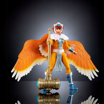 Figurë aksion Mattel Masters of the Universe Origins Turtles of Grayskull Sorceress April O’Neil, 5.5", 16 artikulime, me krahë dhe armaturë