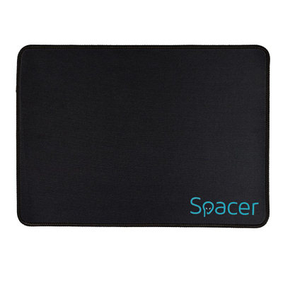 Подлога за глушец Spacer SP-PAD-GAME-L, 450x400x3 mm, за гејминг, црна