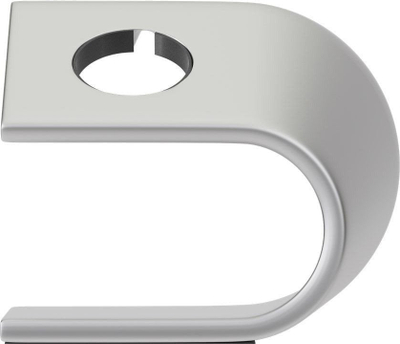 Stacion karikimi për Apple Watch Goobay Dock Wave, mbajtëse tavoline, argjendtë
