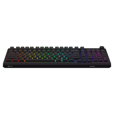 Tastierë gaming Savio Galaxis, USB, ndriçim RGB, e zezë