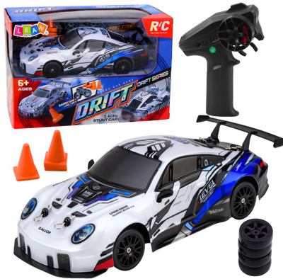 Makina me telekomandë Lean Toys Drift, 1:24, 4x4, blu