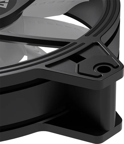 Ventilator kompjuteri ARGB Reverse Fan, 120mm, ndriçim adresues RGB, i zi