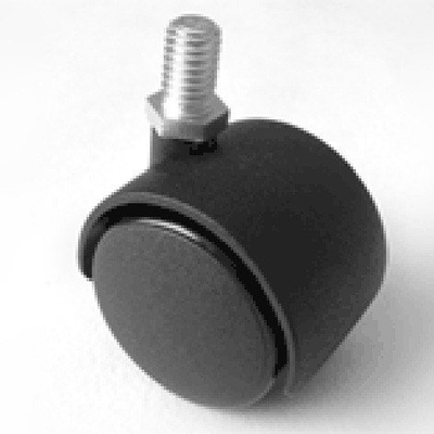 Rrotë mobiljesh WHEEL FURN D40 TW40 SR M10 BD402, diametër 40mm, metalike, e zezë