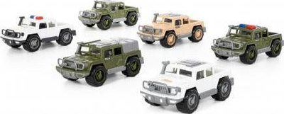Set lodra makina Defender Mix No. 2, 6 copë, 31 cm, shumëngjyrësh