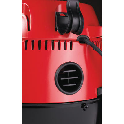 Aspirator industrial Milwaukee AS 2-250 ELCP, L-Class, profesional, i kuq me të zi