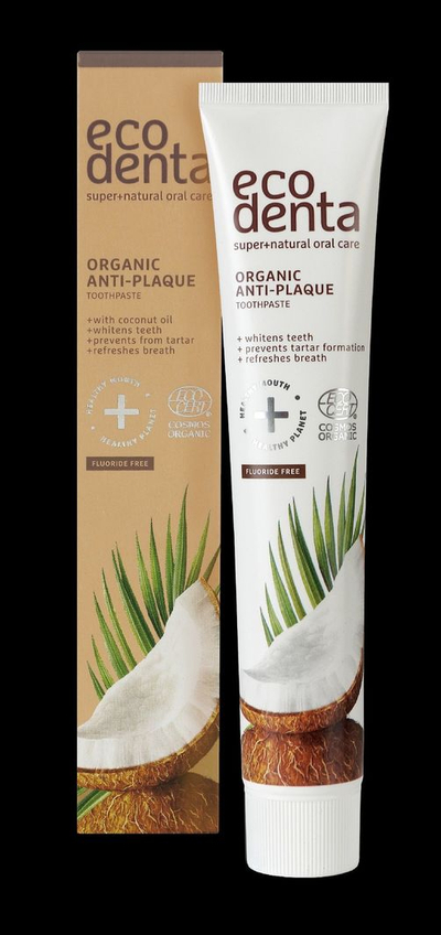 Pastë dhëmbësh ECODENTA, kokos, 75ml