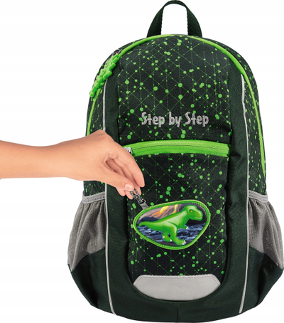 Çantë shpine Step by Step Kiga Maxi Dino Nilo, ergonomike, për fëmijë