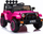 Makine elektrike për kalamaj BRD 7588, 4x4, me telekomandë, rozë
