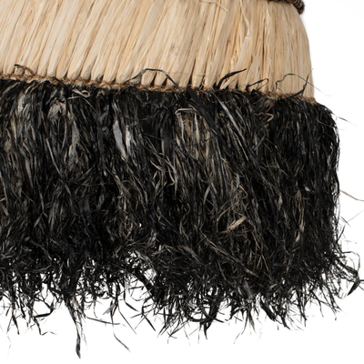 Llambë tavani Telag sisal-abace 50×50×60 cm (HM7788), zezë