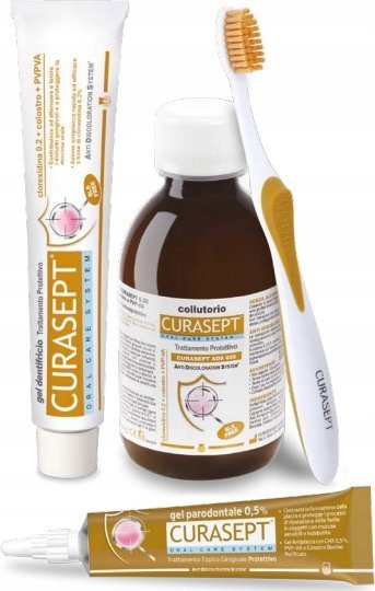 Pastë dhëmbësh Curasept ADS Protective, kundër pllakës, 75 ml, e bardhë