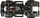 Makina RC Amewi AMXRock RCX8P Pick Up, 1:8, RTR, jeshile
