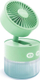 Lagështues ajri me ventilator Media Tech Breeze Fan MT6515, 350ml, portativ, i bardhë