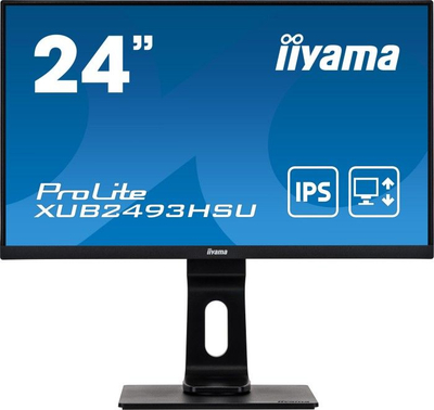 Monitor Iiyama ProLite XUB2493HSU-B1, 23.8" LED, Full HD, i zi