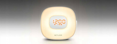 Radio-orë Muse ML-198CR me alarm dhe AUX in, e bardhë