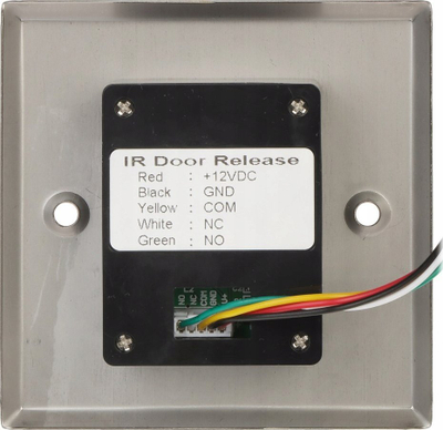 Buton dere pa prekje Dahua ASF908, sensor IR 12 cm, 12V DC, argjendt me të zezë