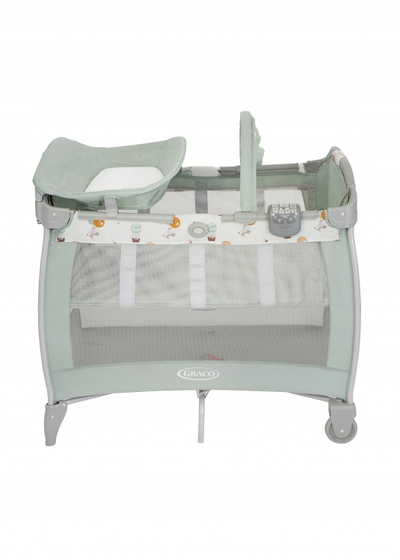Склоплив детски креветче Graco Contour Electra, 65 x 100 cm, со вибрации и мелодии