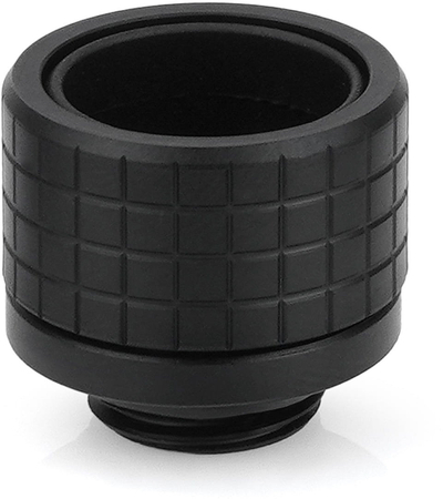 Фитинг за вода за ладење Thermal Grizzly DeltaMate HT16 TG-DM-FIT-0002, G1/4, бронза CNC, црн matte
