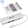 Adaptor docking USB C Eaton Tripp Lite U442DOCK10S, HDMI 4K, Power Delivery, argjendtë