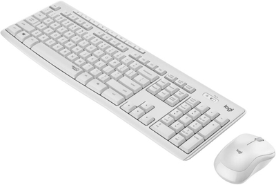 Set Logitech MK295 Silent, i bardhë