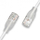 Kabllo rrjeti Wantec 7403 Cat6a, 0.5 m, e bardhë
