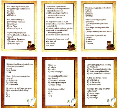 Друштвена игра Kangaroo Kids versus Parents Bible, за деца и родители, библиски квиз, многу обоена