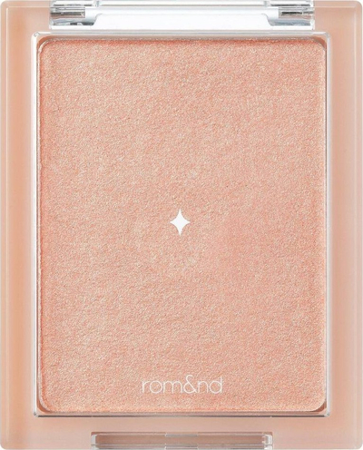 Highlighter fytyre Rom&amp;nd See Through Veillighter 01 Sunkissed Veil, 3.5g, shkëlqim si natyral