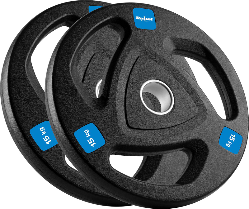 Set peshash olimpike Rebel, 2x15kg 30kg, gize, vrimë 51mm