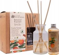 Difuzer aromatik La Casa de los Aromas Botanical Essence, kanellë dhe portokall, 250ml, set 2 copë