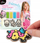 Varëse çelësash Kidea Foam Mass, material shkumë, 4 ngjyra
