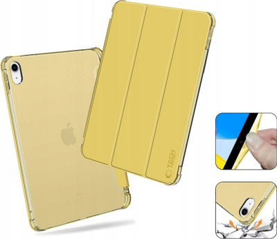 Mbulesë tablet Tech-Protect SC Pen Hybrid për iPad 10.9\" 2022, me qëndrim, Crystal e verdhë