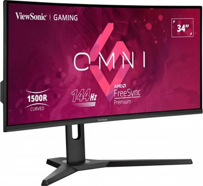 Monitor gaming ViewSonic VX3418-2KPC, 34", WQHD, 180Hz, i zi