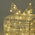 Dekor dritash Home Styling Gift Box, 40 LED, 20cm, dritë e ngrohtë