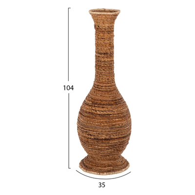 Vazo dekorative dyshemeje Φ35x104Hcm (HM7865), kaftë