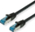 Kabllo rrjeti Digitus SFTP Patch Cat6A, 0.3m, e zezë